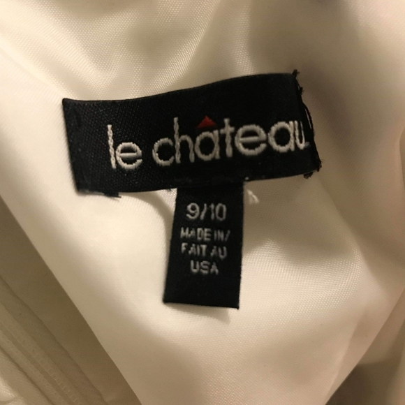 Le Chateau glitter polka dot party dress - Picture 6 of 8